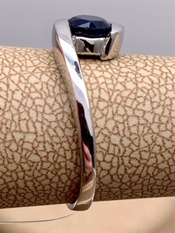 *КОЛЬЦО р.17,5 Корунд Синий Сапфир арт. R00072-411, (вес 2,93 г) - фото 333888 *КОЛЬЦО р.17,5 Корунд Синий Сапфир арт. R00072-411, (вес 2,93 г) - фото 333888