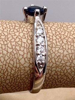 *КОЛЬЦО р.17 Корунд Синий Сапфир арт. R00533-301, (вес 2,2 г) - фото 333899 *КОЛЬЦО р.17 Корунд Синий Сапфир арт. R00533-301, (вес 2,2 г) - фото 333899