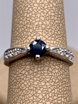 *КОЛЬЦО р.17 Корунд Синий Сапфир арт. R00533-301, (вес 2,2 г) - фото 333900 *КОЛЬЦО р.17 Корунд Синий Сапфир арт. R00533-301, (вес 2,2 г) - фото 333900