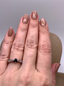 *КОЛЬЦО р.17 Корунд Синий Сапфир арт. R00533-301, (вес 2,2 г) - фото 333901 *КОЛЬЦО р.17 Корунд Синий Сапфир арт. R00533-301, (вес 2,2 г) - фото 333901