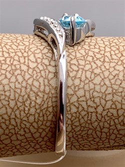 *КОЛЬЦО р.17,5 Голубой Топаз арт. R00096-533, (вес 1,8 г) - фото 333928 *КОЛЬЦО р.17,5 Голубой Топаз арт. R00096-533, (вес 1,8 г) - фото 333928