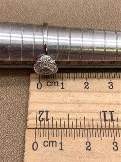 *Кольцо р.18  Голубой Топаз арт. R00032-130 вес 2,48 г - фото 333935 *Кольцо р.18  Голубой Топаз арт. R00032-130 вес 2,48 г - фото 333935