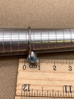 *Кольцо р.17,5 Голубой Топаз арт. R00029-934 вес 3,07 г - фото 333945 *Кольцо р.17,5 Голубой Топаз арт. R00029-934 вес 3,07 г - фото 333945