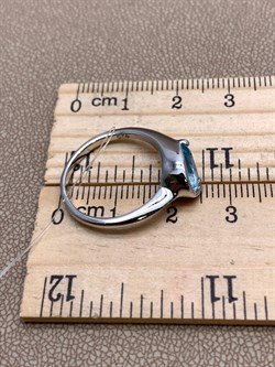 *Кольцо р.17,5 Голубой Топаз арт. R00029-934 вес 3,07 г - фото 333953 *Кольцо р.17,5 Голубой Топаз арт. R00029-934 вес 3,07 г - фото 333953