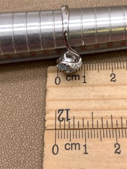 *КОЛЬЦО р.17 Голубой Топаз арт. R00013-704, (вес 2,77 г) - фото 334023 *КОЛЬЦО р.17 Голубой Топаз арт. R00013-704, (вес 2,77 г) - фото 334023