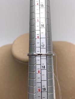 *Кольцо р.17,5 Голубой Топаз арт. R00093-817 вес 2,1 г - фото 334066