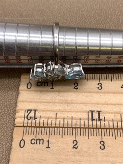 *КОЛЬЦО р.17,5 Голубой Топаз арт. R00083-357, (вес 4,58 г) - фото 334075 *КОЛЬЦО р.17,5 Голубой Топаз арт. R00083-357, (вес 4,58 г) - фото 334075