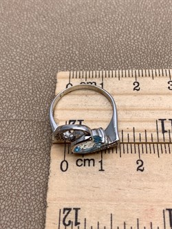 *Кольцо р.17 Голубой Топаз арт. R00026-895 вес 2,92 г - фото 334142 *Кольцо р.17 Голубой Топаз арт. R00026-895 вес 2,92 г - фото 334142