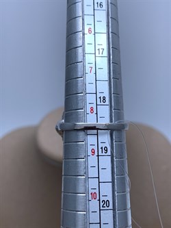 *КОЛЬЦО р.18,5 Голубой Топаз арт. R00034-168, (вес около 4,53 г) - фото 334146