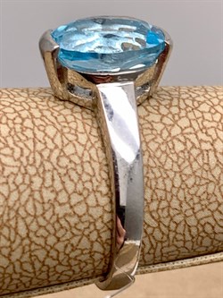 *КОЛЬЦО Голубой Топаз арт. R00047-719, (вес около 3,66 г) - фото 334209 *КОЛЬЦО Голубой Топаз арт. R00047-719, (вес около 3,66 г) - фото 334209