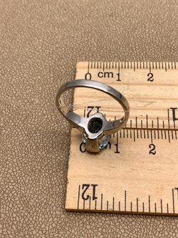 *КОЛЬЦО Голубой Топаз арт. R00047-719, (вес около 3,66 г) - фото 334212 *КОЛЬЦО Голубой Топаз арт. R00047-719, (вес около 3,66 г) - фото 334212