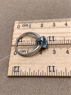 *КОЛЬЦО Голубой Топаз арт. R00047-719, (вес около 3,66 г) - фото 334214 *КОЛЬЦО Голубой Топаз арт. R00047-719, (вес около 3,66 г) - фото 334214