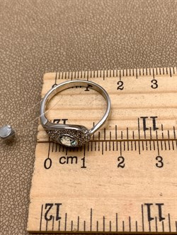 *Кольцо р.18  Голубой Топаз арт. R00032-208 вес 2,51 г - фото 334223 *Кольцо р.18  Голубой Топаз арт. R00032-208 вес 2,51 г - фото 334223