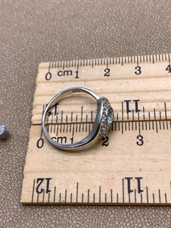 *Кольцо р.18  Голубой Топаз арт. R00032-208 вес 2,51 г - фото 334224 *Кольцо р.18  Голубой Топаз арт. R00032-208 вес 2,51 г - фото 334224