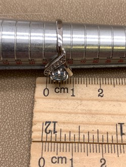 *КОЛЬЦО р.17 Голубой Топаз арт. R00015-890, (вес 2,5 г) - фото 334280 *КОЛЬЦО р.17 Голубой Топаз арт. R00015-890, (вес 2,5 г) - фото 334280