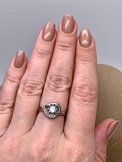 *КОЛЬЦО р.17 Голубой Топаз арт. R00015-890, (вес 2,5 г) - фото 334284 *КОЛЬЦО р.17 Голубой Топаз арт. R00015-890, (вес 2,5 г) - фото 334284