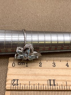 *КОЛЬЦО р.17,5 Голубой Топаз арт. R00095-932, (вес 3,82 г) - фото 334289 *КОЛЬЦО р.17,5 Голубой Топаз арт. R00095-932, (вес 3,82 г) - фото 334289