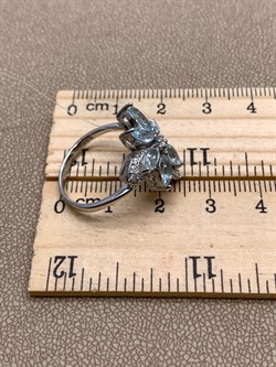 *КОЛЬЦО р.17,5 Голубой Топаз арт. R00095-932, (вес 3,82 г) - фото 334298 *КОЛЬЦО р.17,5 Голубой Топаз арт. R00095-932, (вес 3,82 г) - фото 334298