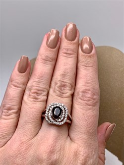 *Кольцо р.17,5 Раухтопаз Дымчатый Кварц арт. R00196-855 Вес 5,09 г - фото 334328 *Кольцо р.17,5 Раухтопаз Дымчатый Кварц арт. R00196-855 Вес 5,09 г - фото 334328