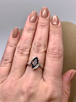 *КОЛЬЦО р.17 Раухтопаз Дымчатый Кварц арт. R00028-613, (вес 2,73 г) - фото 334339 *КОЛЬЦО р.17 Раухтопаз Дымчатый Кварц арт. R00028-613, (вес 2,73 г) - фото 334339