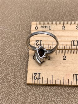 *КОЛЬЦО р.17 Раухтопаз Дымчатый Кварц арт. R00028-613, (вес 2,73 г) - фото 334340 *КОЛЬЦО р.17 Раухтопаз Дымчатый Кварц арт. R00028-613, (вес 2,73 г) - фото 334340