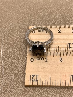 *Кольцо р.17,5 Раухтопаз Дымчатый Кварц арт. R00584-995, (вес 3,12 г) - фото 334362 *Кольцо р.17,5 Раухтопаз Дымчатый Кварц арт. R00584-995, (вес 3,12 г) - фото 334362