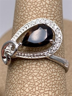 *Кольцо р.17 Раухтопаз Дымчатый Кварц арт. R00309-139 вес 3,64 г - фото 334370 *Кольцо р.17 Раухтопаз Дымчатый Кварц арт. R00309-139 вес 3,64 г - фото 334370