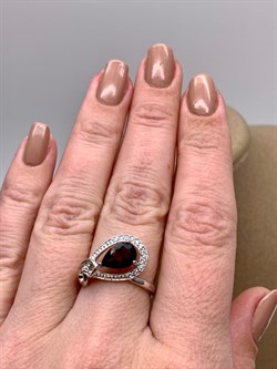 *Кольцо р.17 Раухтопаз Дымчатый Кварц арт. R00309-139 вес 3,64 г - фото 334371 *Кольцо р.17 Раухтопаз Дымчатый Кварц арт. R00309-139 вес 3,64 г - фото 334371