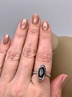 *КОЛЬЦО р.18 Раухтопаз Дымчатый Кварц арт. R00634-355, (вес 3,73 г) - фото 334382 *КОЛЬЦО р.18 Раухтопаз Дымчатый Кварц арт. R00634-355, (вес 3,73 г) - фото 334382