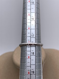 *КОЛЬЦО р.17,5 Раухтопаз Дымчатый Кварц арт. R00485-214, (вес 3,86 г) - фото 334388