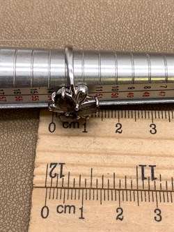 *КОЛЬЦО р.17 Раухтопаз Дымчатый Кварц арт. R00223-643, (вес 3,2 г) - фото 334398