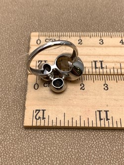 *Кольцо р.18,5 Раухтопаз Дымчатый Кварц арт. R00176/1-033, (вес 4,47 г) - фото 334458 *Кольцо р.18,5 Раухтопаз Дымчатый Кварц арт. R00176/1-033, (вес 4,47 г) - фото 334458