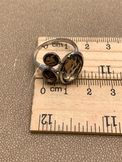 *Кольцо р.18,5 Раухтопаз Дымчатый Кварц арт. R00176/1-033, (вес 4,47 г) - фото 334459 *Кольцо р.18,5 Раухтопаз Дымчатый Кварц арт. R00176/1-033, (вес 4,47 г) - фото 334459