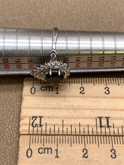 *Кольцо р.18 Раухтопаз Дымчатый Кварц арт. R00325-223 Вес 2,98 г - фото 334462 *Кольцо р.18 Раухтопаз Дымчатый Кварц арт. R00325-223 Вес 2,98 г - фото 334462