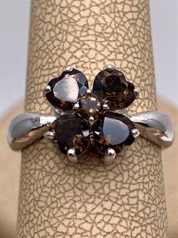 *КОЛЬЦО р.17,5 Раухтопаз Дымчатый Кварц арт. R00186-734, (вес 3,61 г) - фото 334488 *КОЛЬЦО р.17,5 Раухтопаз Дымчатый Кварц арт. R00186-734, (вес 3,61 г) - фото 334488