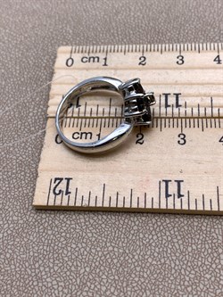 *КОЛЬЦО р.17,5 Раухтопаз Дымчатый Кварц арт. R00186-734, (вес 3,61 г) - фото 334492 *КОЛЬЦО р.17,5 Раухтопаз Дымчатый Кварц арт. R00186-734, (вес 3,61 г) - фото 334492