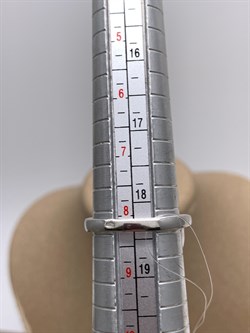 *КОЛЬЦО р.18 Раухтопаз Дымчатый Кварц арт. R00342-307, (вес около 7,92 г) - фото 334495