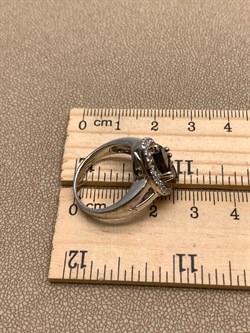 *КОЛЬЦО р.18 Раухтопаз Дымчатый Кварц арт. R00215-007, (вес 5,82 г) - фото 334524 *КОЛЬЦО р.18 Раухтопаз Дымчатый Кварц арт. R00215-007, (вес 5,82 г) - фото 334524