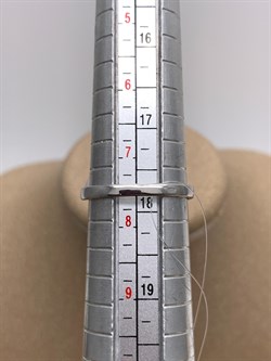 *Кольцо р.17,5 Раухтопаз Дымчатый Кварц арт. R00612-475 вес 3,2 г - фото 334527