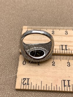 *КОЛЬЦО р.17,5 Раухтопаз Дымчатый Кварц арт. R00593-811, (вес 6,7 г) - фото 334556 *КОЛЬЦО р.17,5 Раухтопаз Дымчатый Кварц арт. R00593-811, (вес 6,7 г) - фото 334556