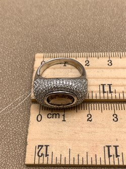 *КОЛЬЦО р.17,5 Раухтопаз Дымчатый Кварц арт. R00593-811, (вес 6,7 г) - фото 334557 *КОЛЬЦО р.17,5 Раухтопаз Дымчатый Кварц арт. R00593-811, (вес 6,7 г) - фото 334557