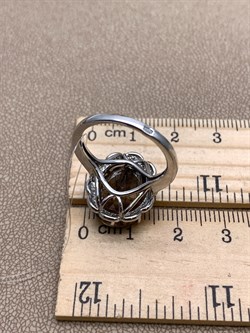 *Кольцо р.17,5 Раухтопаз Дымчатый Кварц арт. R00135-965, (вес 5,7 г) - фото 334567 *Кольцо р.17,5 Раухтопаз Дымчатый Кварц арт. R00135-965, (вес 5,7 г) - фото 334567