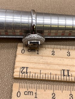 *КОЛЬЦО р.17,5 Раухтопаз Дымчатый Кварц арт. R00590-951, (вес около 3,96 г) - фото 334571 *КОЛЬЦО р.17,5 Раухтопаз Дымчатый Кварц арт. R00590-951, (вес около 3,96 г) - фото 334571