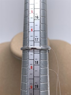 *КОЛЬЦО р.17,5 Аметист арт. R00357-094, (вес 2,87 г) - фото 334620