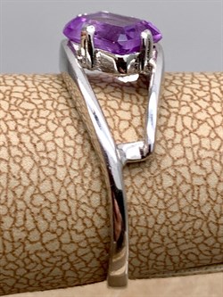 *КОЛЬЦО р.17,5 Аметист арт. R00357-094, (вес 2,87 г) - фото 334623