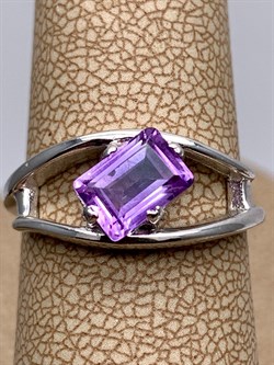 *КОЛЬЦО р.17,5 Аметист арт. R00357-094, (вес 2,87 г) - фото 334624