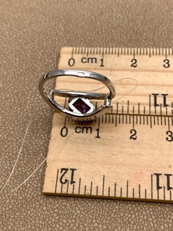 *КОЛЬЦО р.17,5 Аметист арт. R00357-094, (вес 2,87 г) - фото 334626