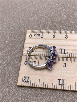 *КОЛЬЦО р.17 Аметист арт. R00301-589, (вес 4,33 г) - фото 334647 *КОЛЬЦО р.17 Аметист арт. R00301-589, (вес 4,33 г) - фото 334647