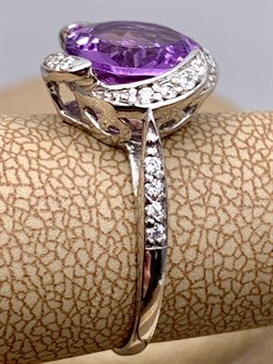 *КОЛЬЦО р.17 Аметист арт. R00371-471, (вес около 3,55 г) - фото 334652 *КОЛЬЦО р.17 Аметист арт. R00371-471, (вес около 3,55 г) - фото 334652