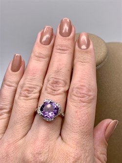*КОЛЬЦО р.17 Аметист арт. R00371-471, (вес около 3,55 г) - фото 334654 *КОЛЬЦО р.17 Аметист арт. R00371-471, (вес около 3,55 г) - фото 334654